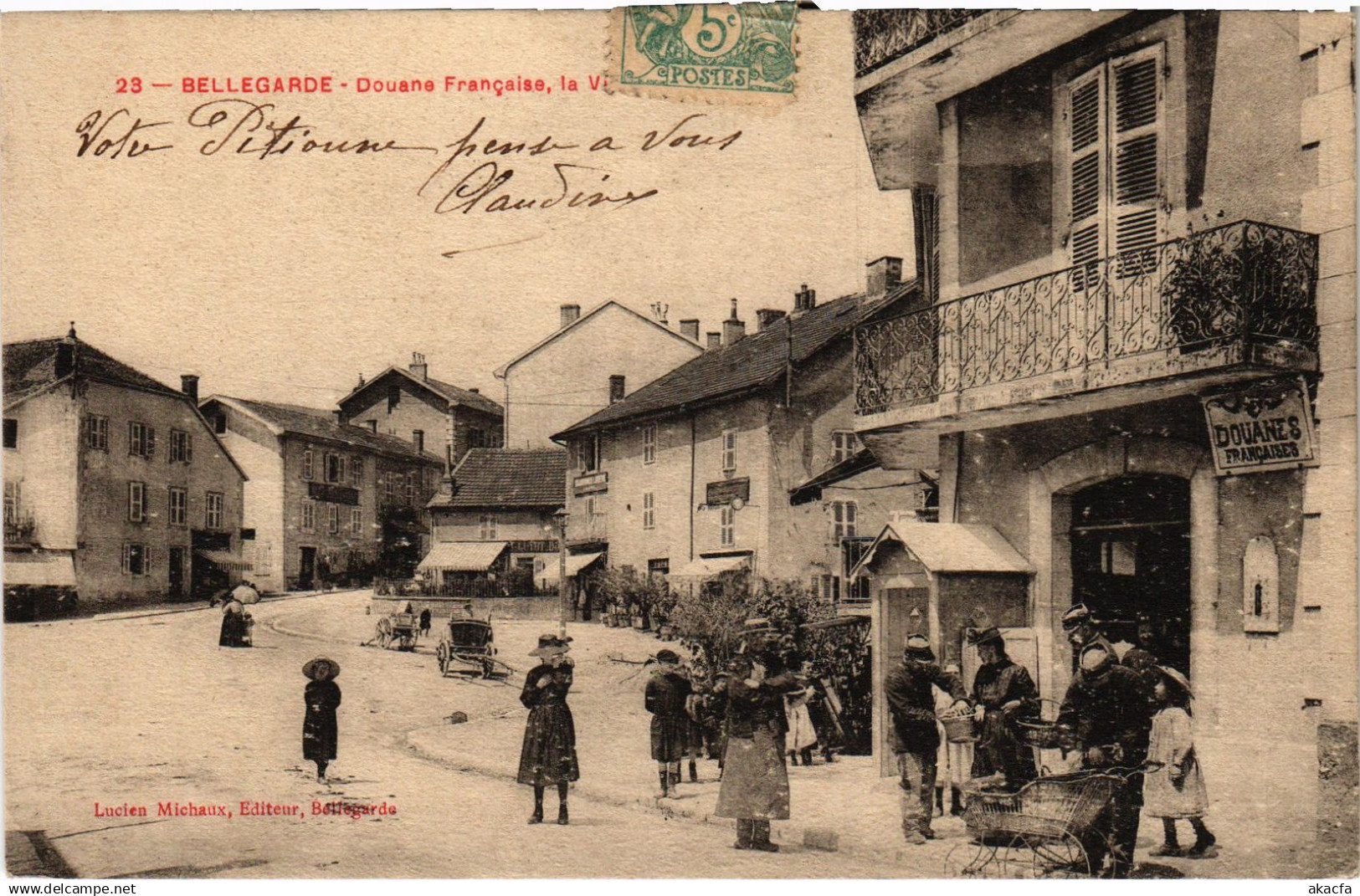 CPA Bellegarde Douane francaise (1392477)