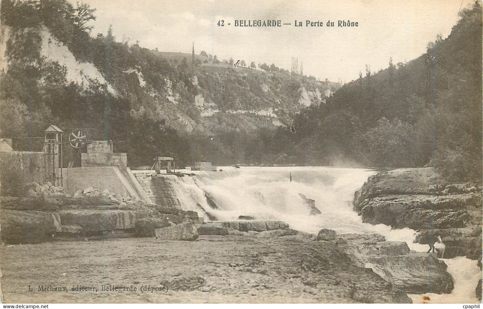 CPA Bellegarde La Perte du Rhone
