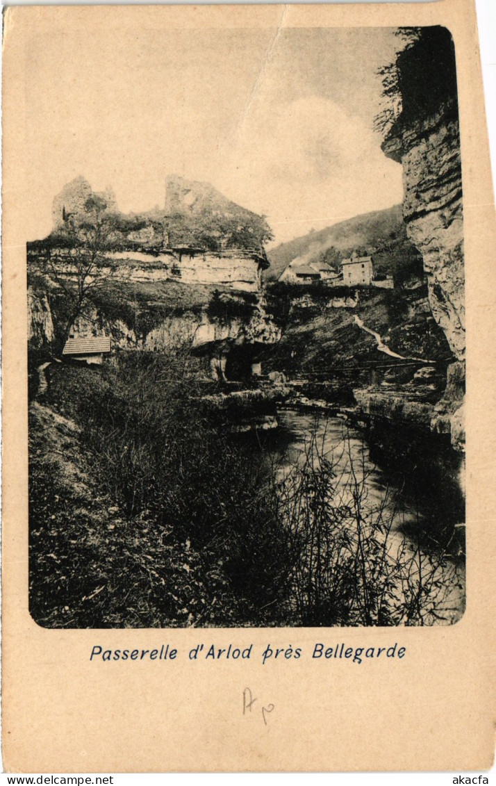 CPA BELLEGARDE Passerelle d'Arlod pres BELLEGARDE (383120)