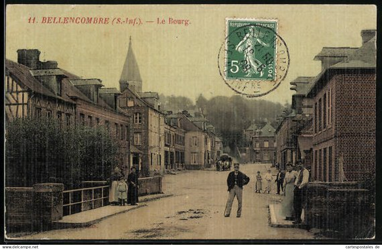 CPA Bellencombre, Le Bourg