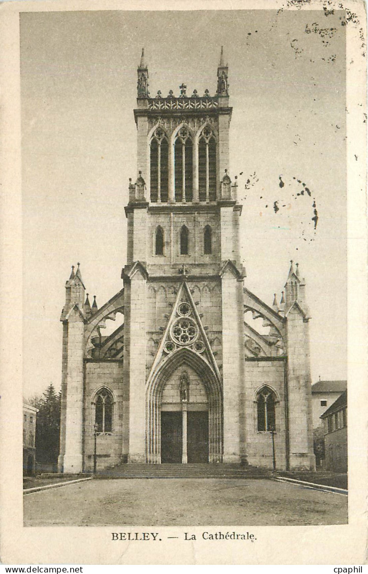 CPA Belley La Cathedrale