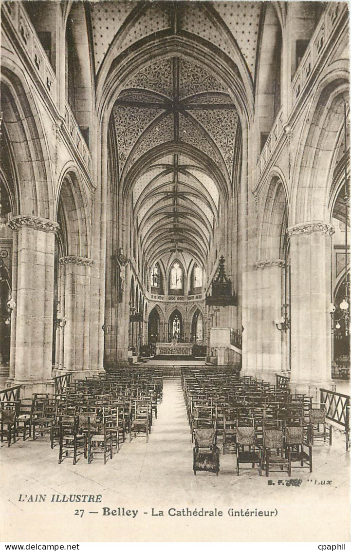 CPA Belley La Cathedrale