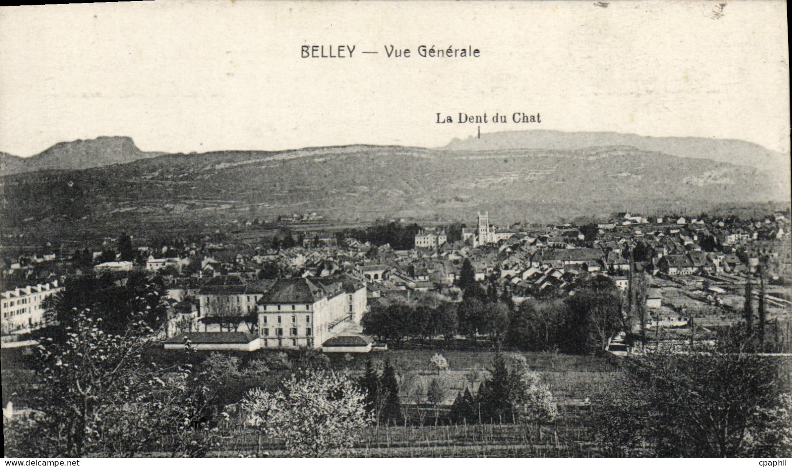 CPA Belley vue generale