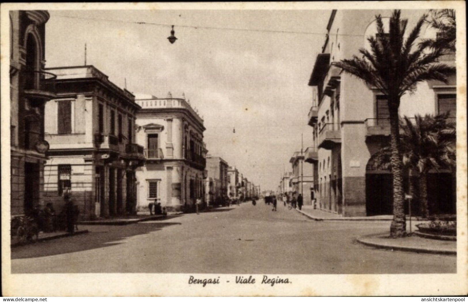CPA Bengasi Libyen, Viale Regina