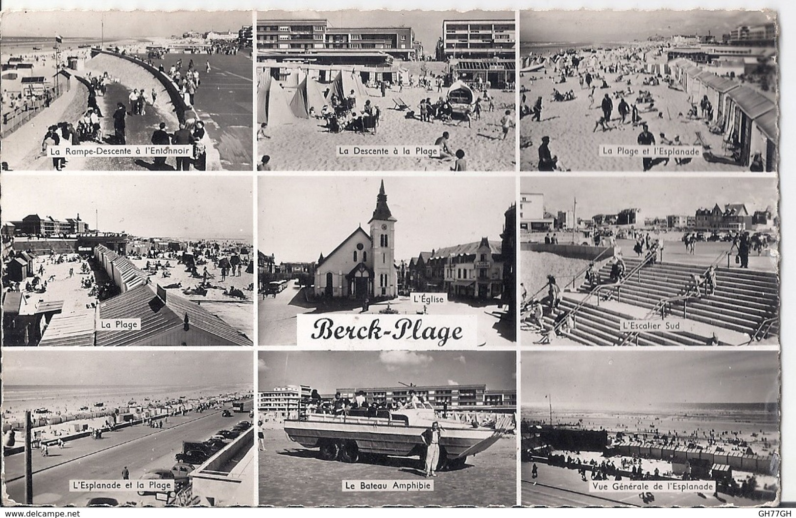 CPA BERCK-PLAGE