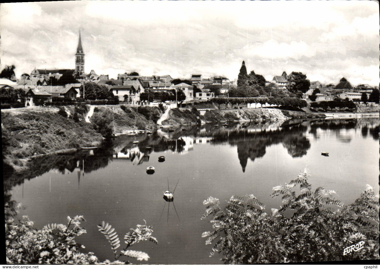 CPA BERGERAC bords de la Dordogne