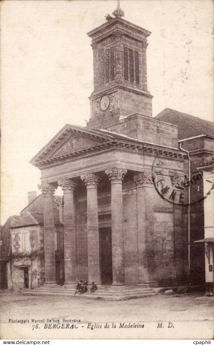 CPA Bergerac Eglise de la Madeleine
