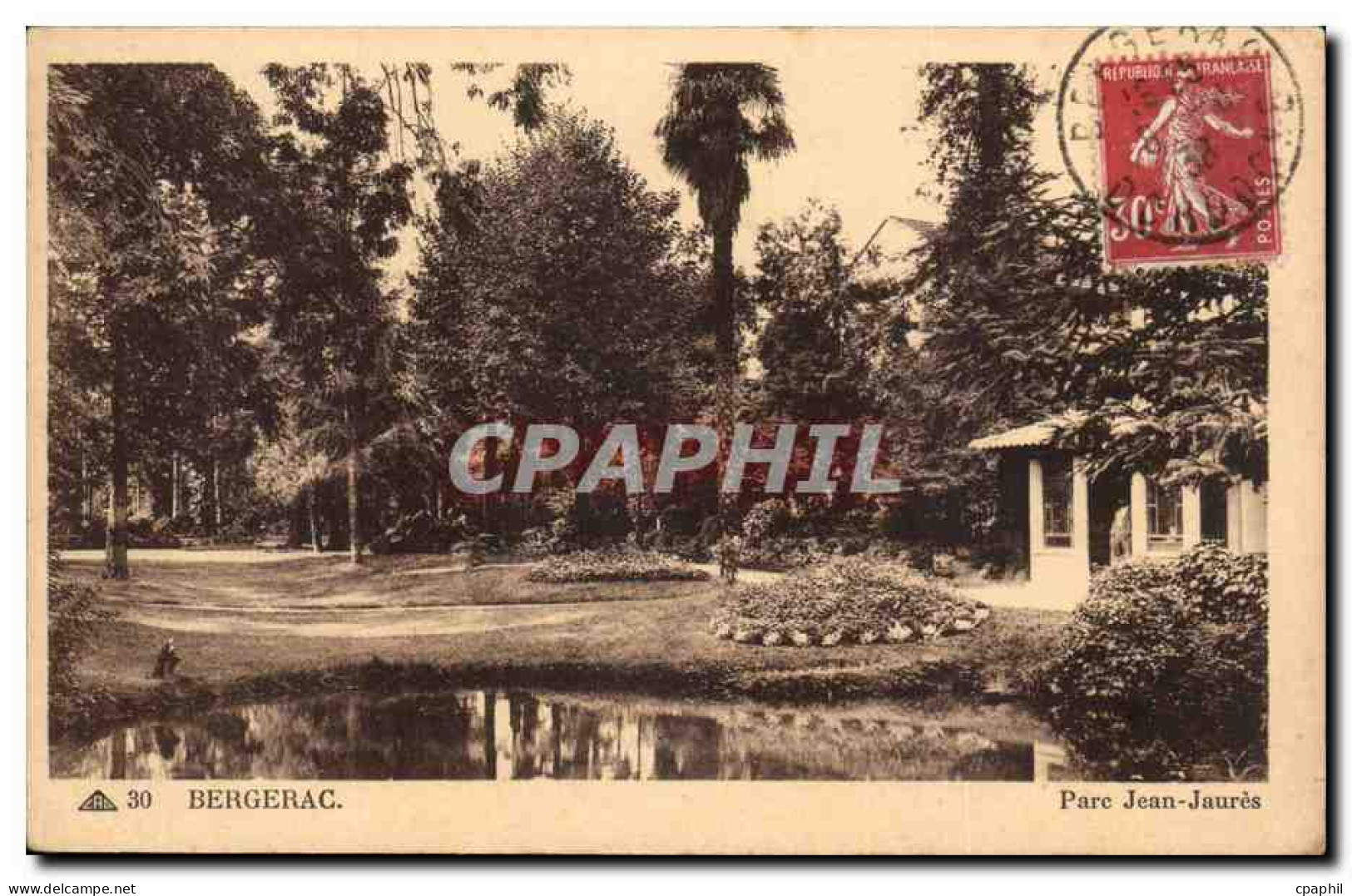 CPA Bergerac Parc Jean Jaures