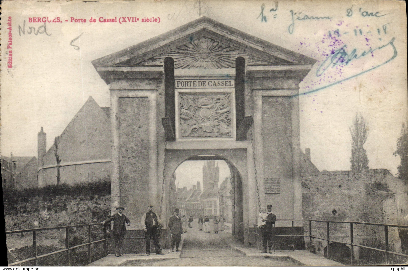 CPA Bergues Porte de Cassel