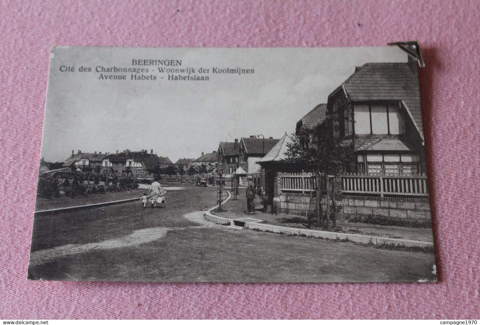CPA - BERINGEN BEERINGEN - CITE DES CHARBONNAGES - WOONWIJK DER KOOLMIJNEN - AVENUE HABETS LAAN