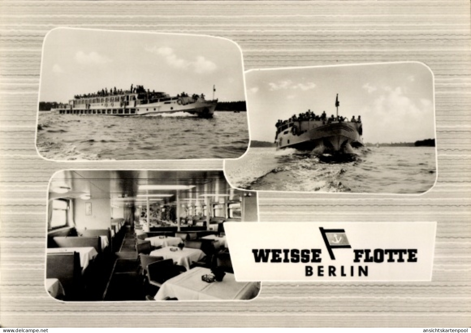 CPA Berlin Köpenick, Weiße Flotte, Müggelsee, Speisesalon, Salondampfer
