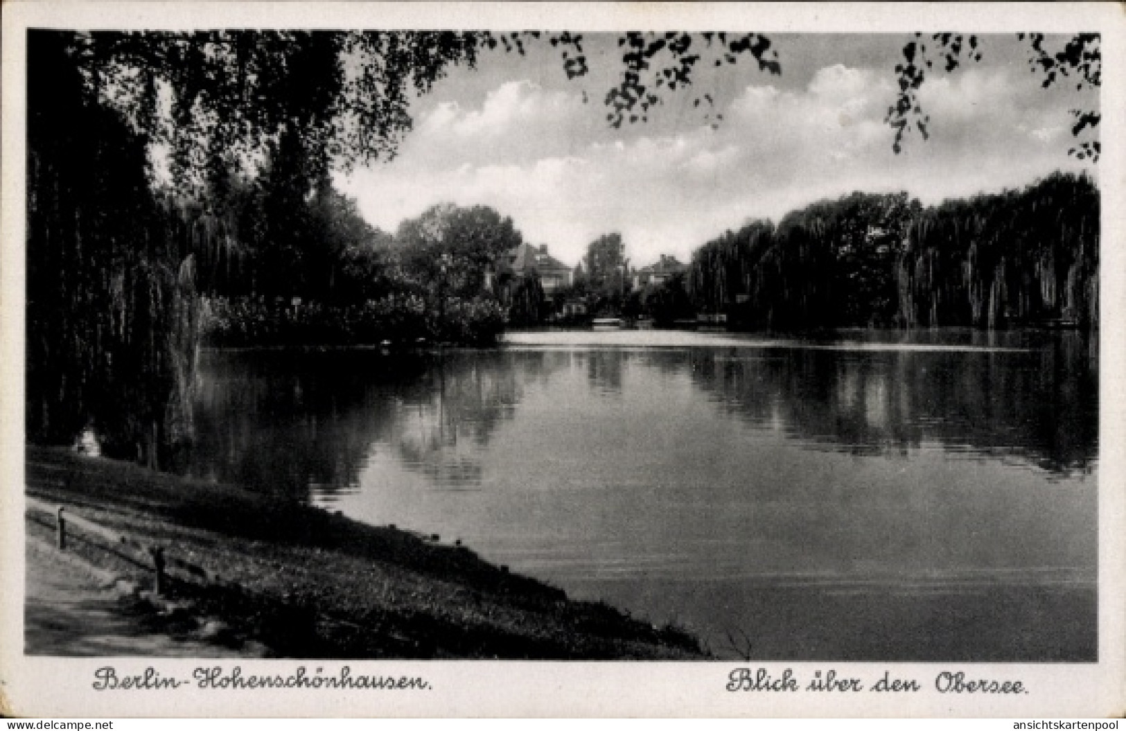 CPA Berlin Lichtenberg Hohenschönhausen, Blick über den Obersee