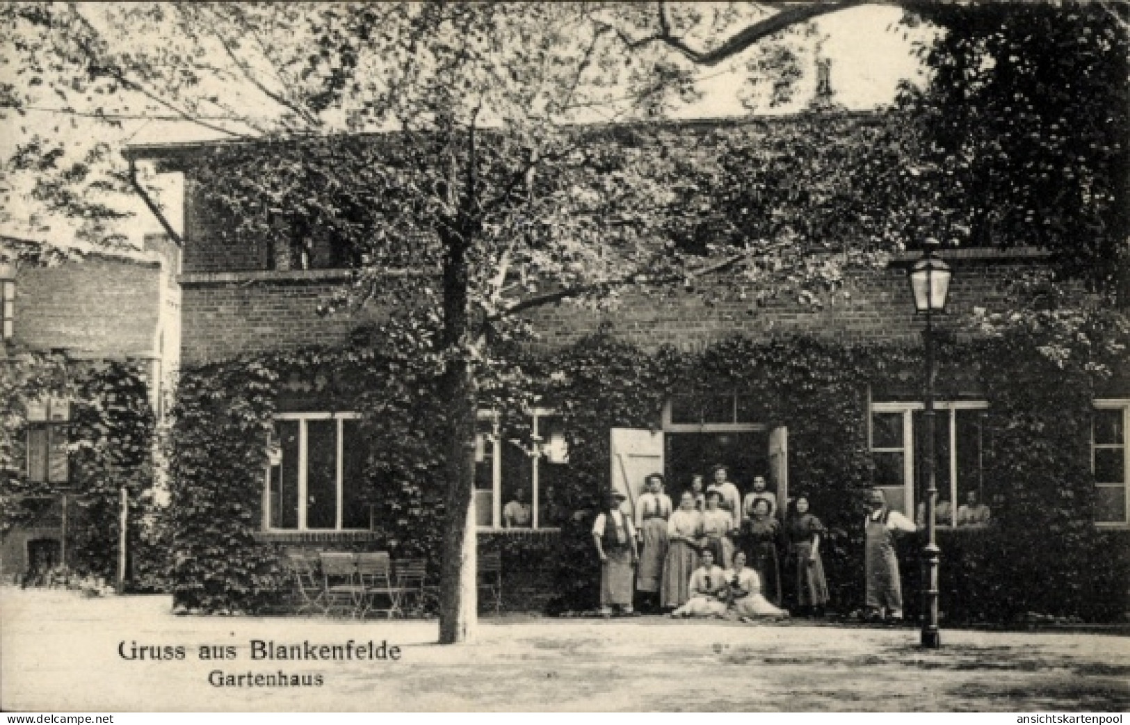 CPA Berlin Pankow Blankenfelde, Gartenhaus