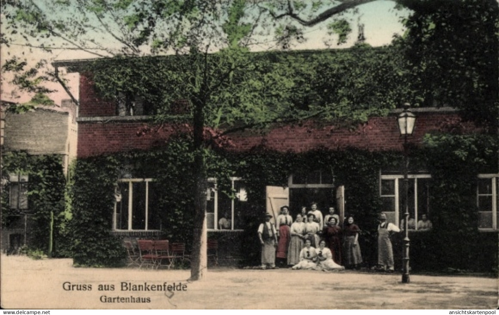 CPA Berlin Pankow Blankenfelde, Gartenhaus