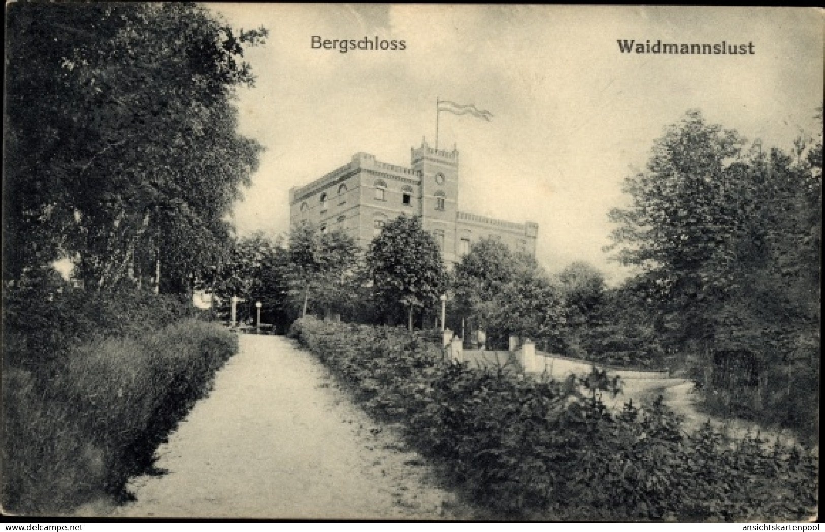 CPA Berlin Reinickendorf Waidmannslust, Bergschloss
