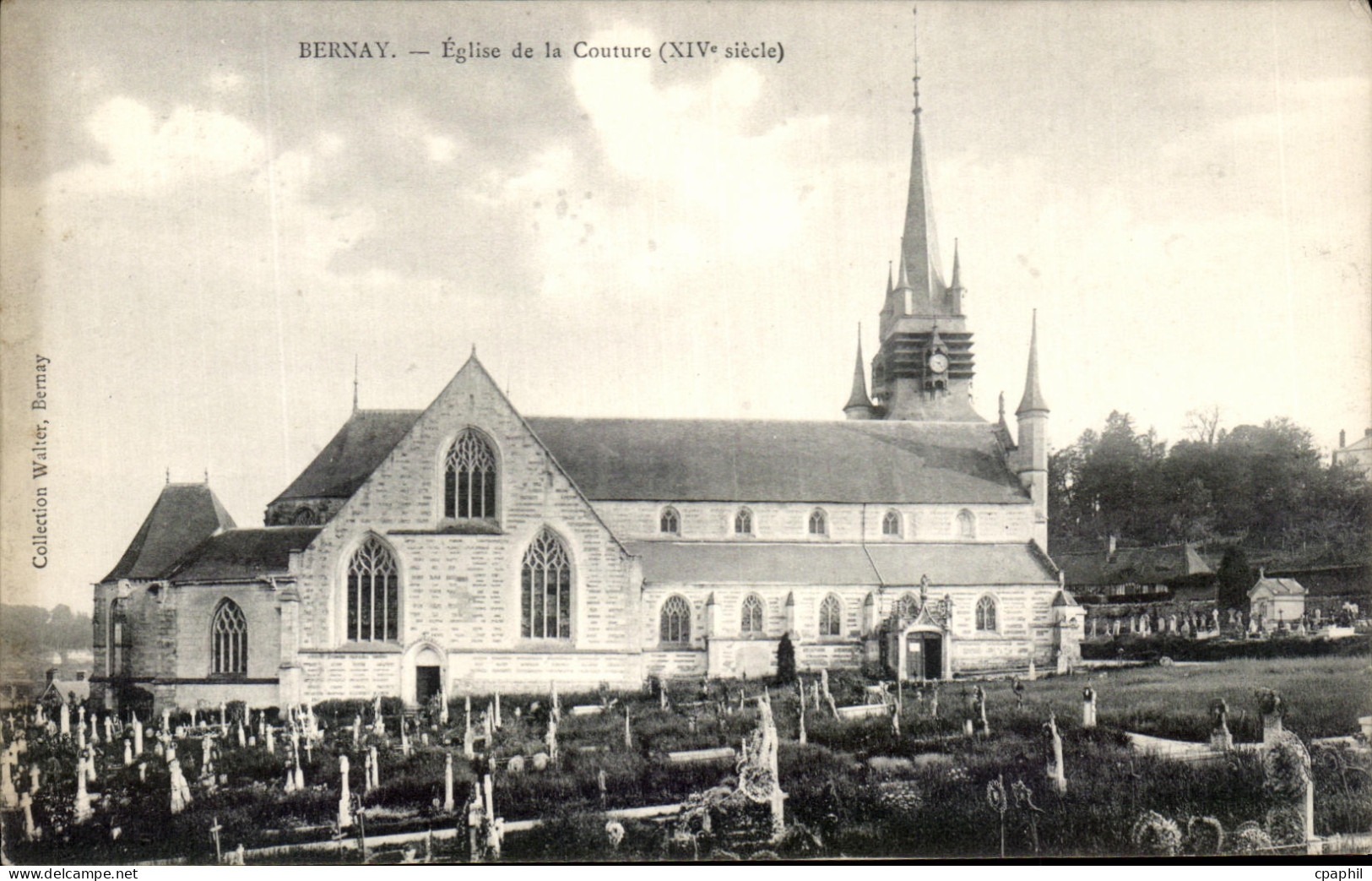 CPA Bernay Eglise De La Couture