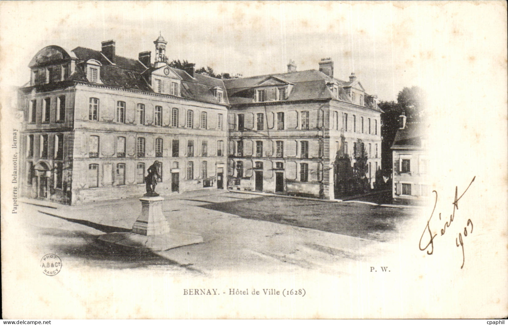 CPA Bernay Hotel de ville