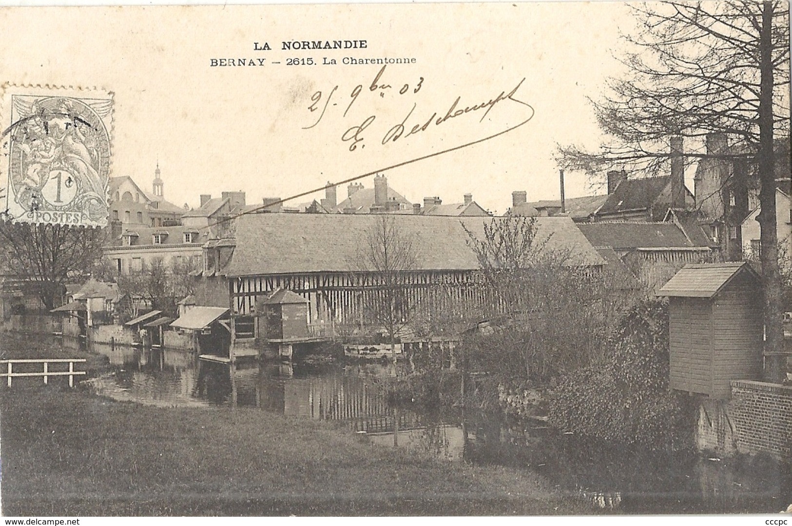 CPA Bernay la Charentonne