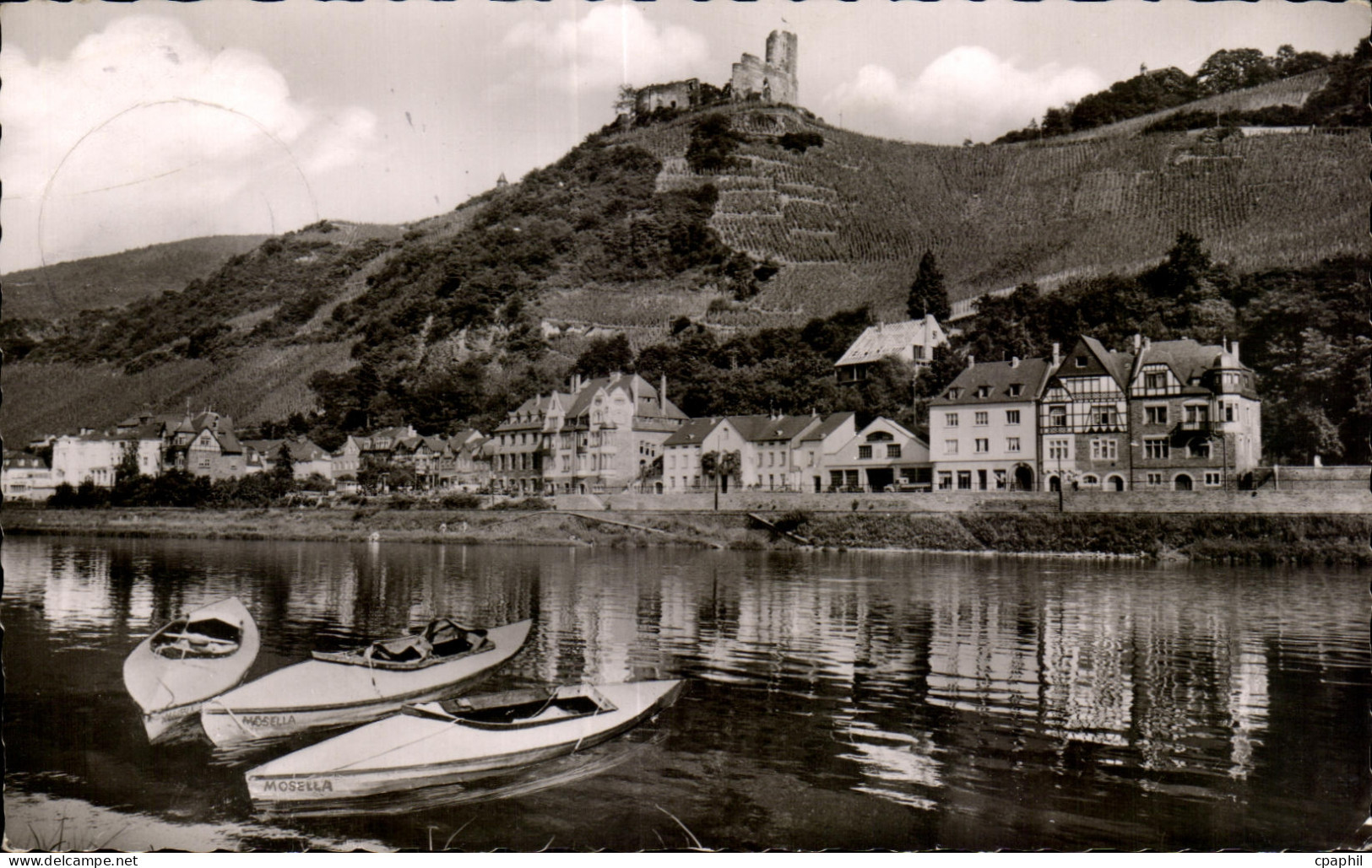 CPA Bernkastel Kues on der Mosel
