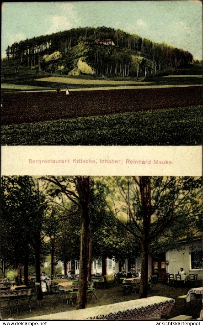 CPA Bertsdorf Hörnitz in Sachsen, Bergrestaurant Koitsche