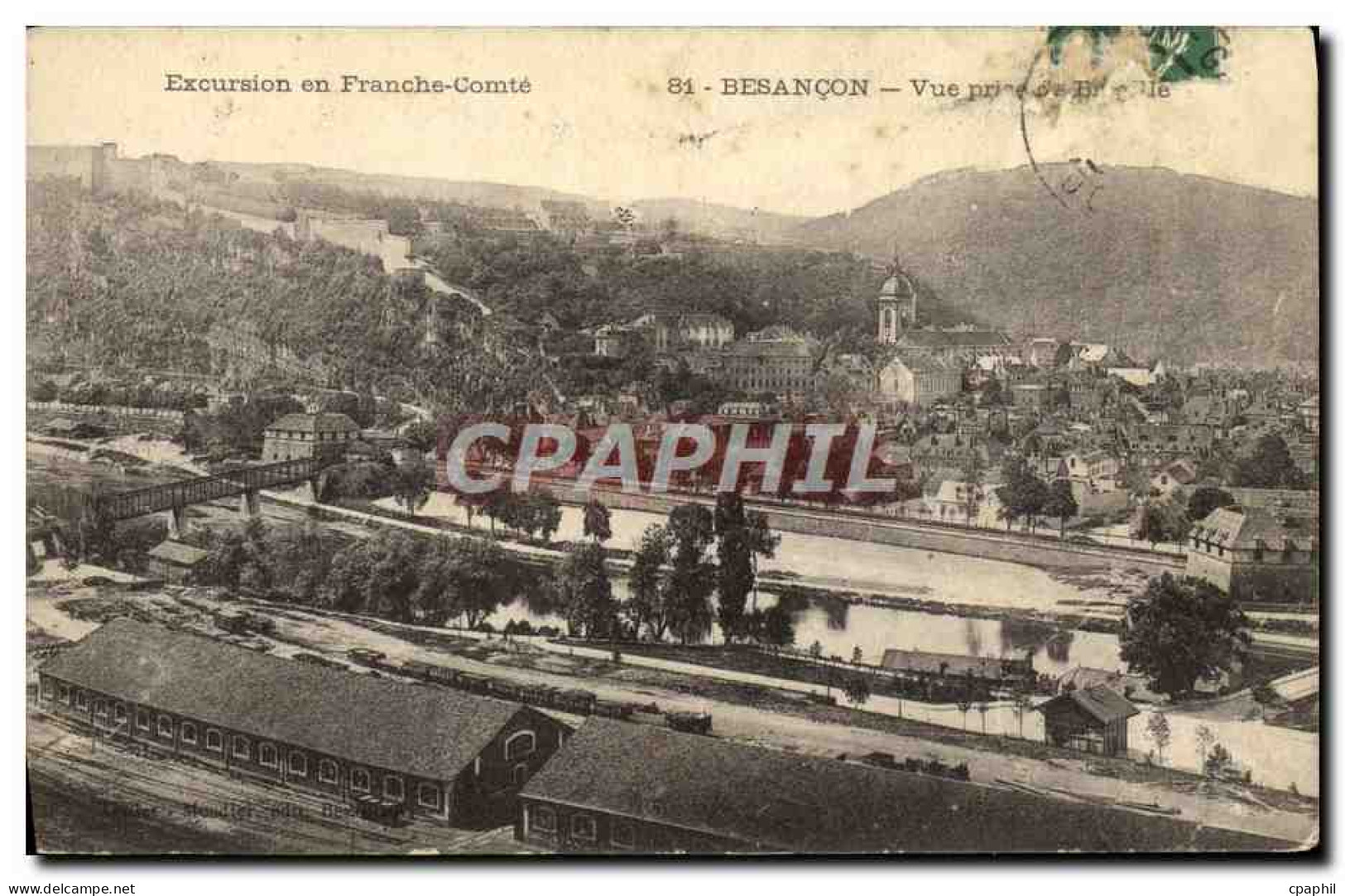CPA Besancon en Franche Comte Besancon