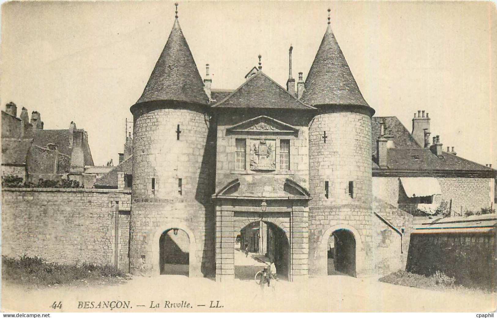 CPA Besancon La Rivolle