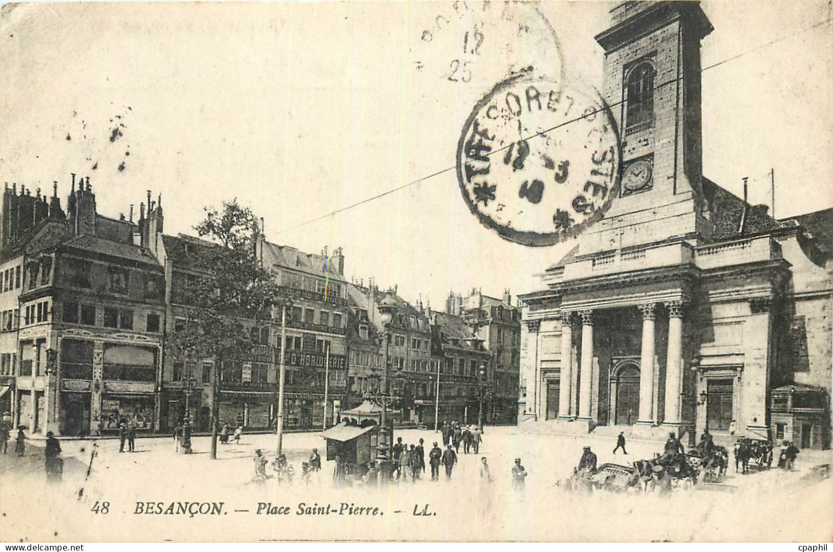 CPA Besancon Place Saint Pierre