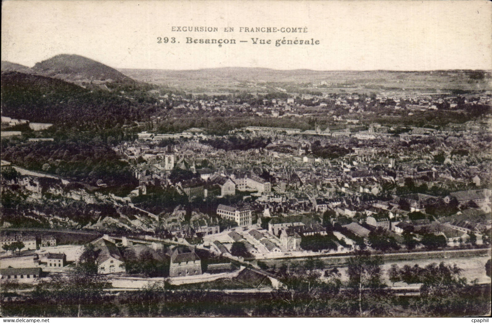 CPA Besancon Vue generale