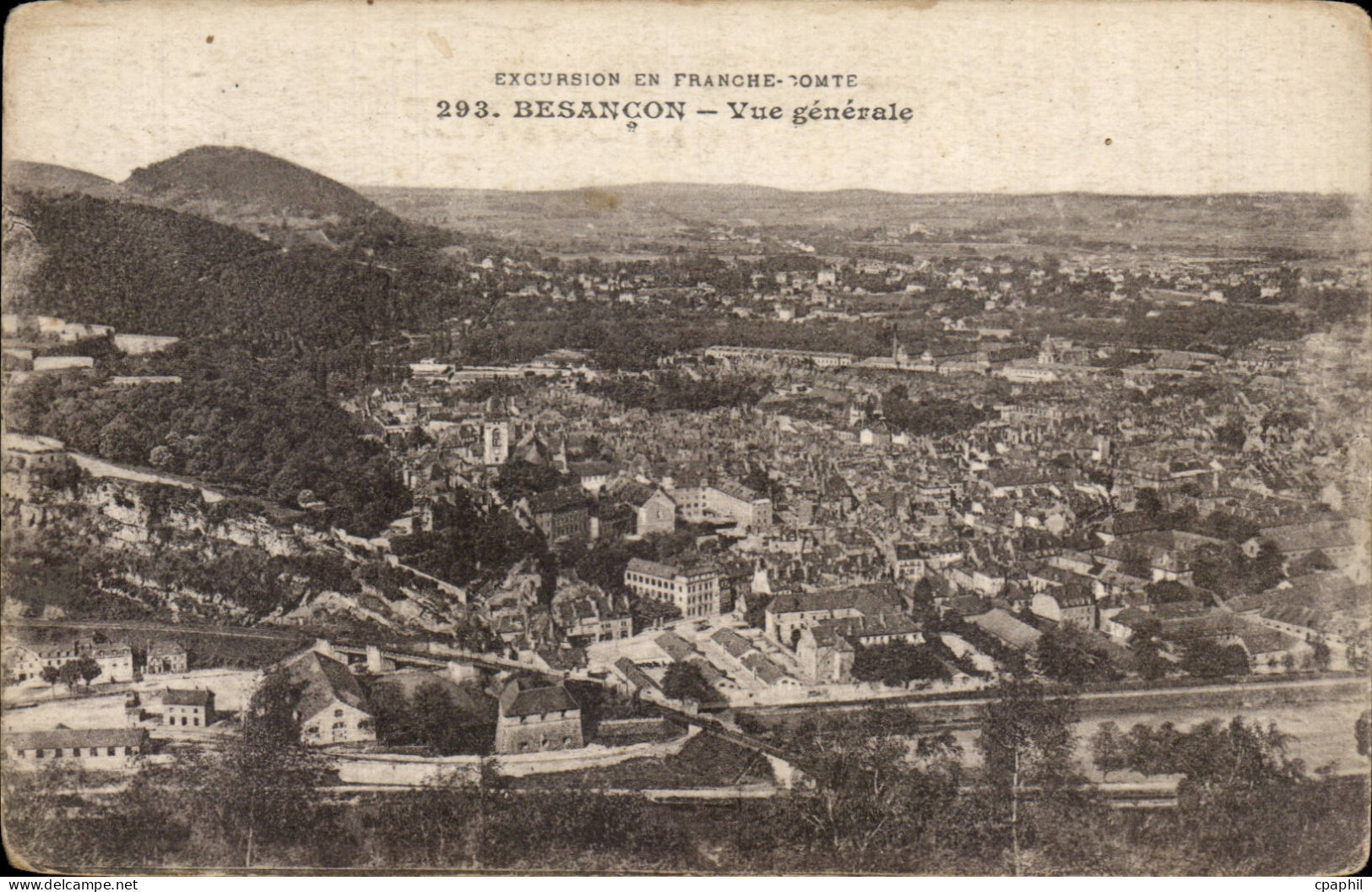 CPA Besancon Vue generale
