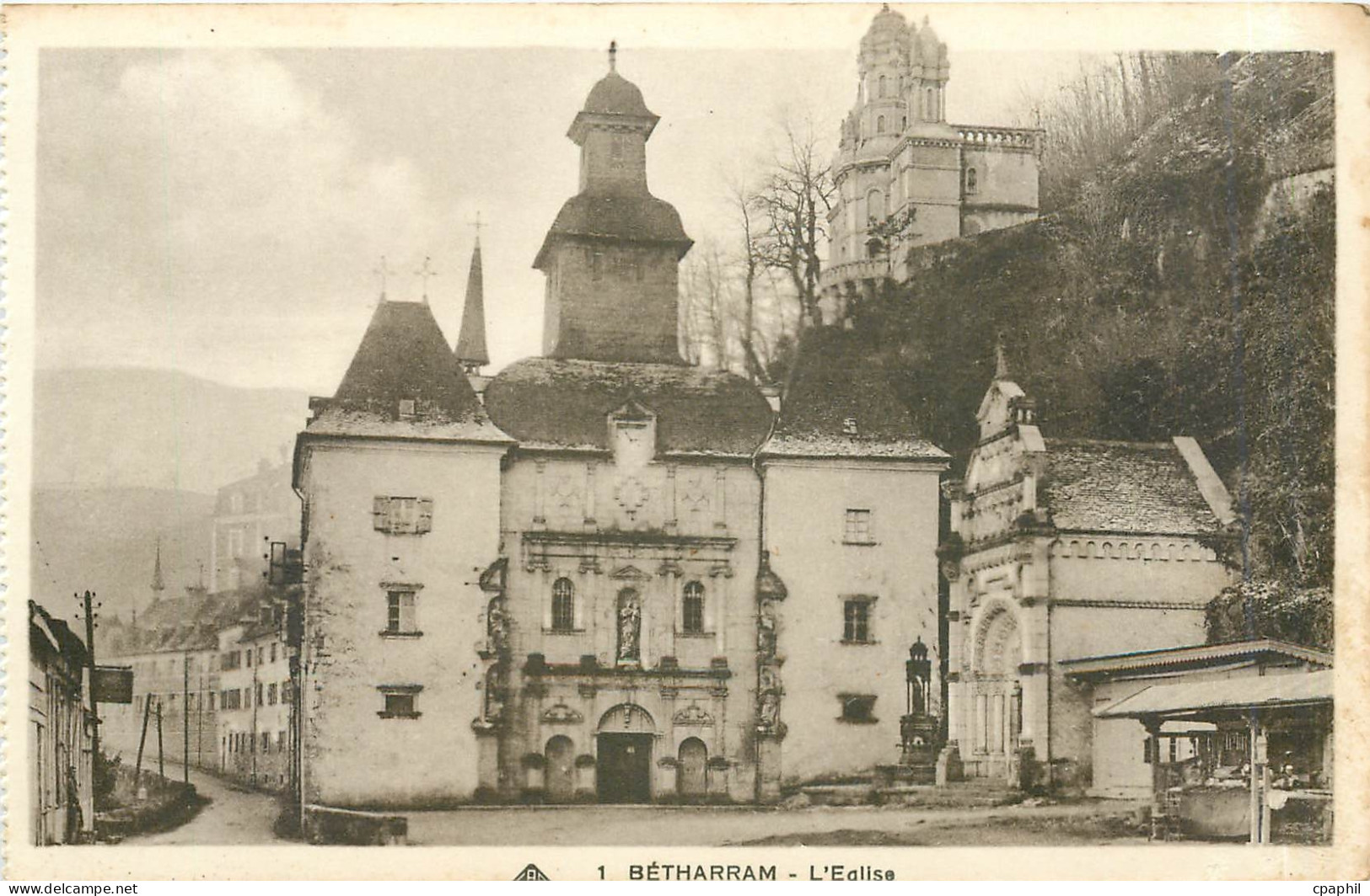 CPA Betharram l'eglise