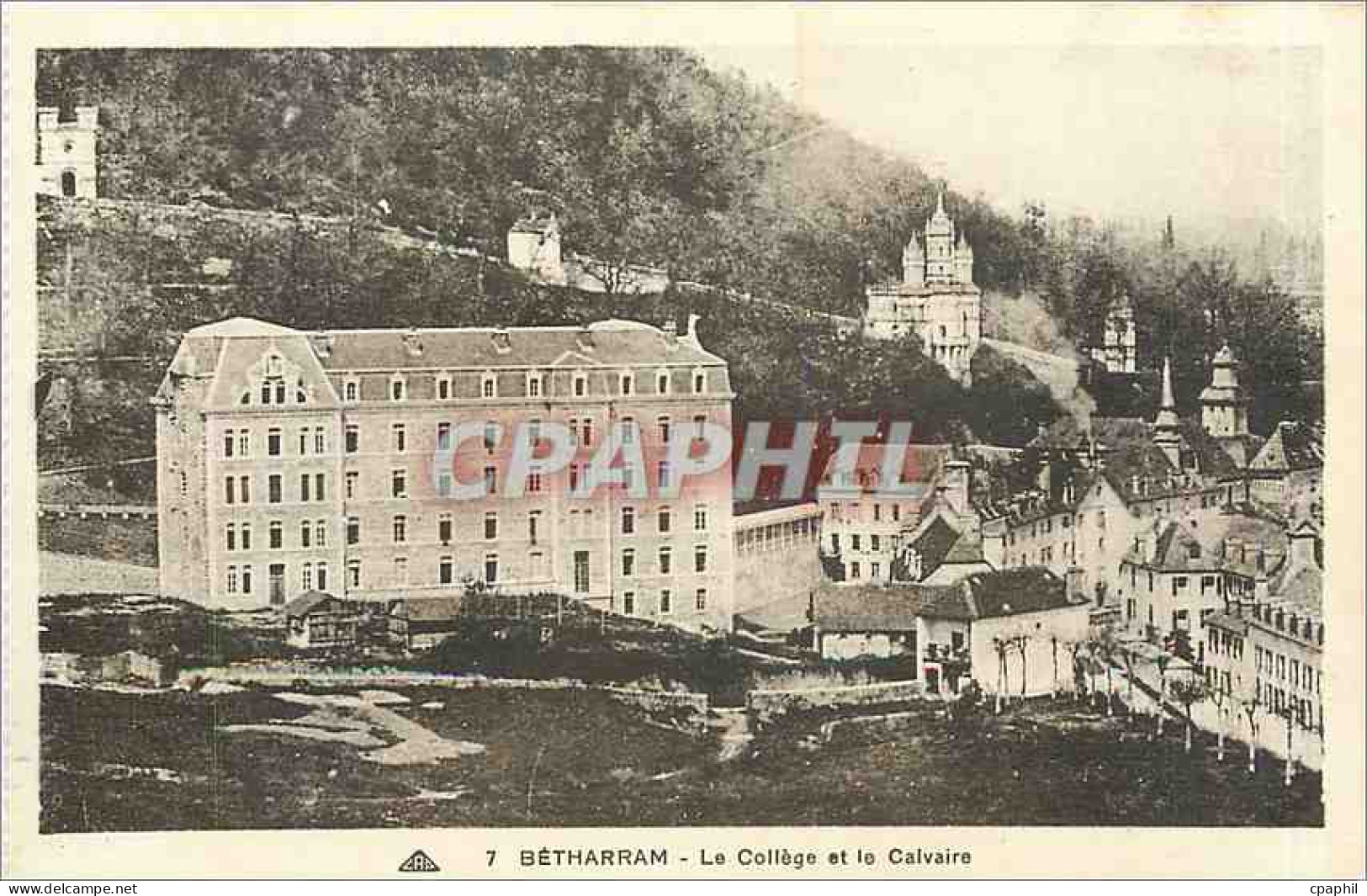 CPA Betharram le college et le calvaire