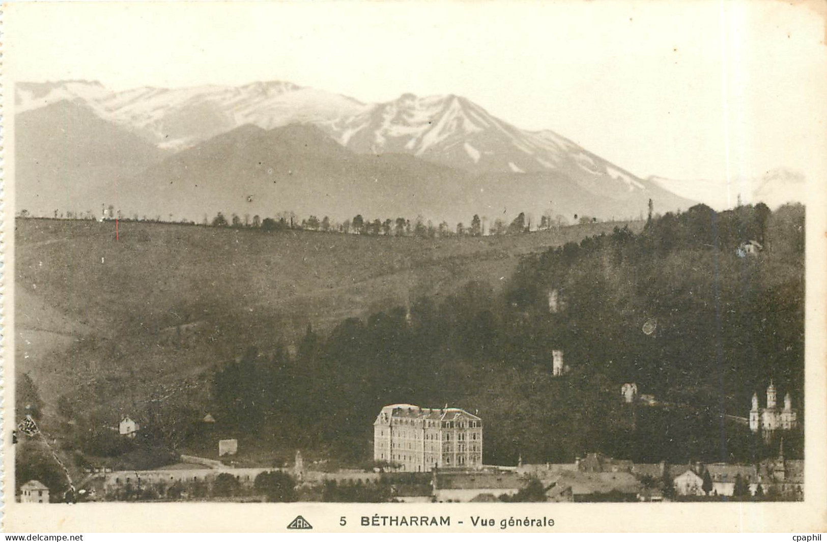CPA Betharram vue generale