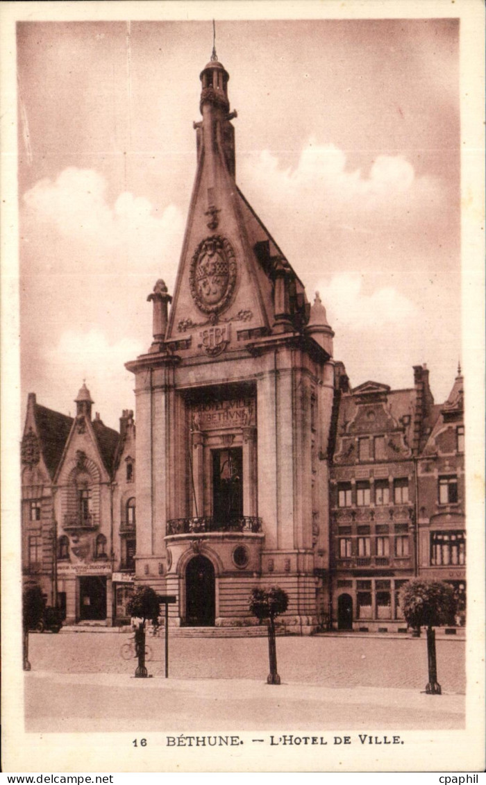 CPA Bethune L'hotel de ville