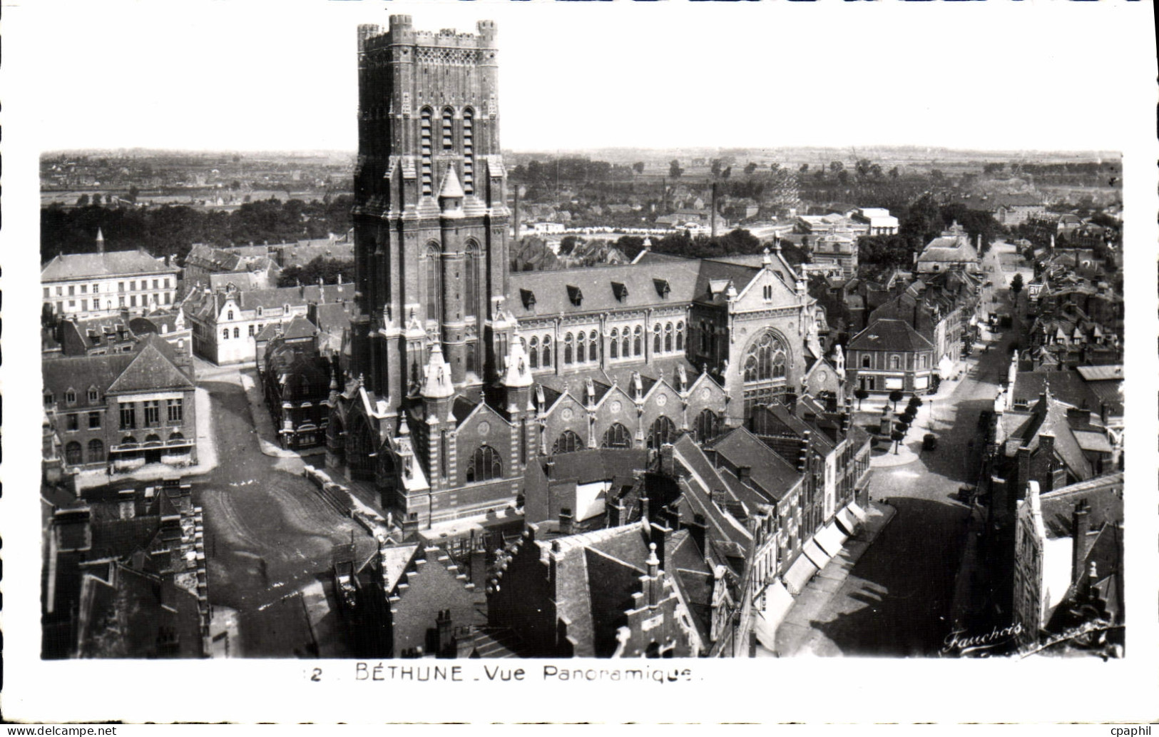 CPA Bethune Vue Panoramique