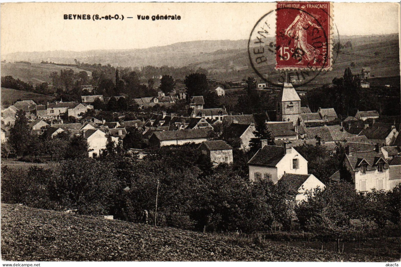 CPA BEYNES Vue Generale (1411473)