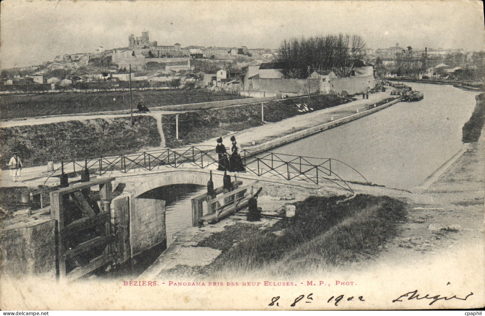 CPA BEZIERS PANORAMA