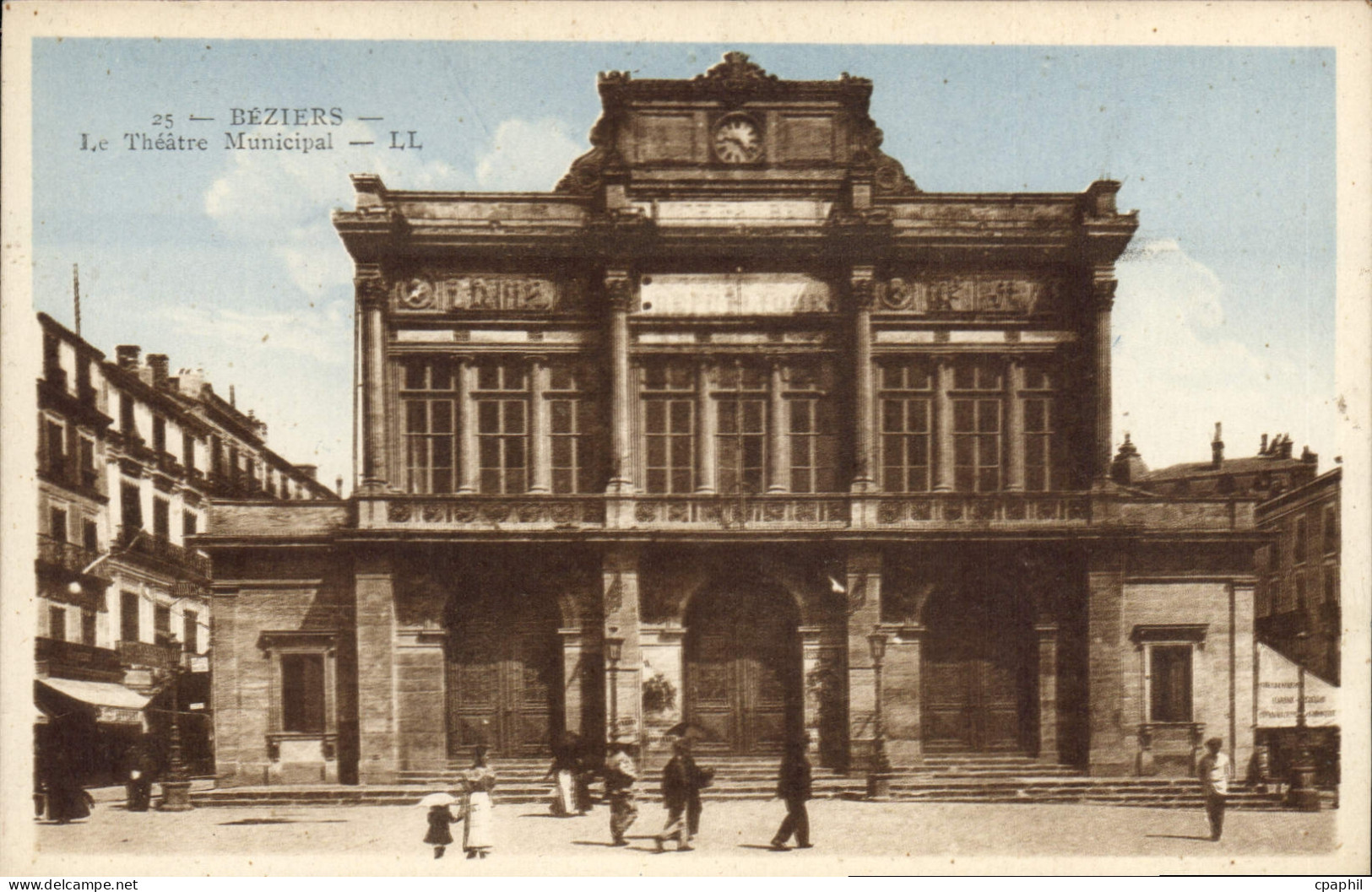 CPA BEZIERS Theatre Municipal