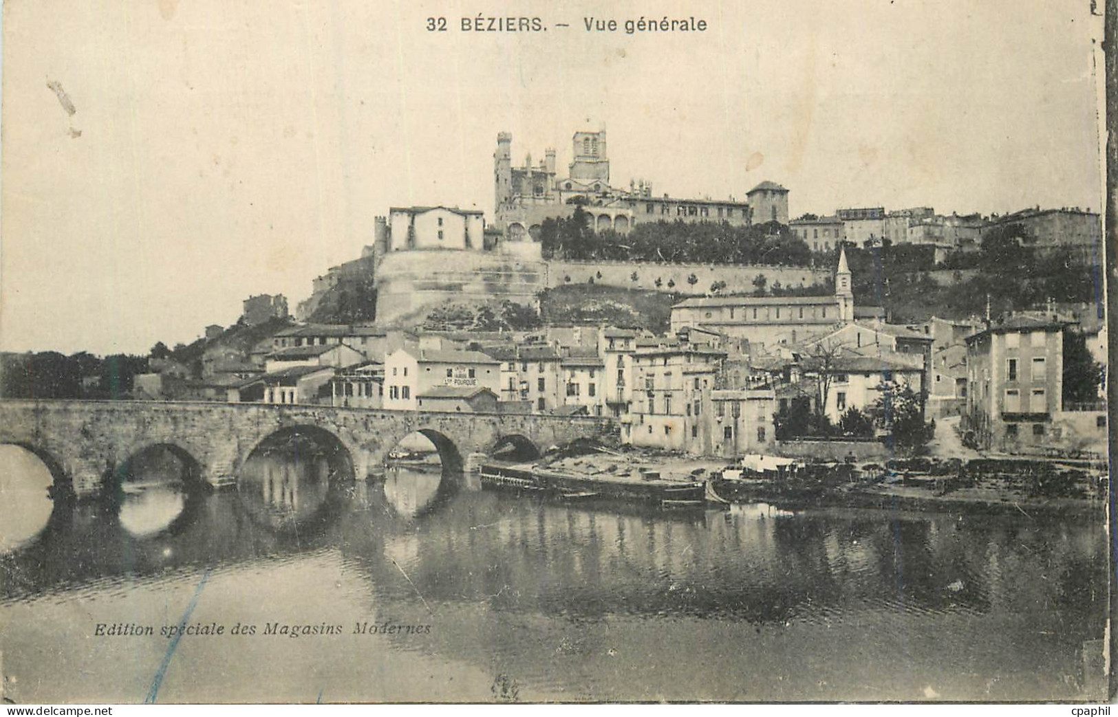 CPA Beziers Vue Generale