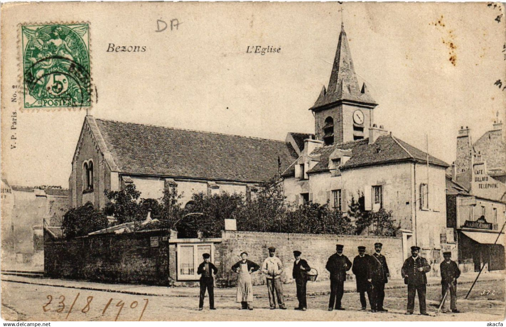 CPA Bezons - L'Église (519349)
