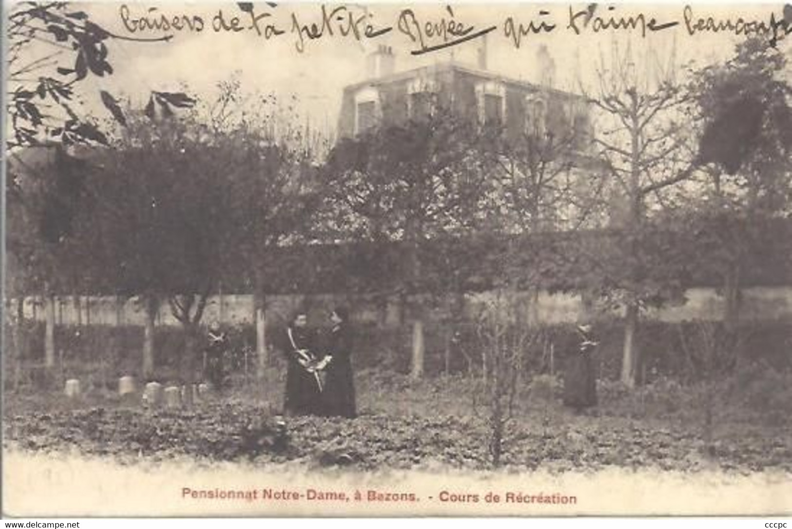 CPA Bezons Pensionnat Notre-Dame - Cours de Récréation