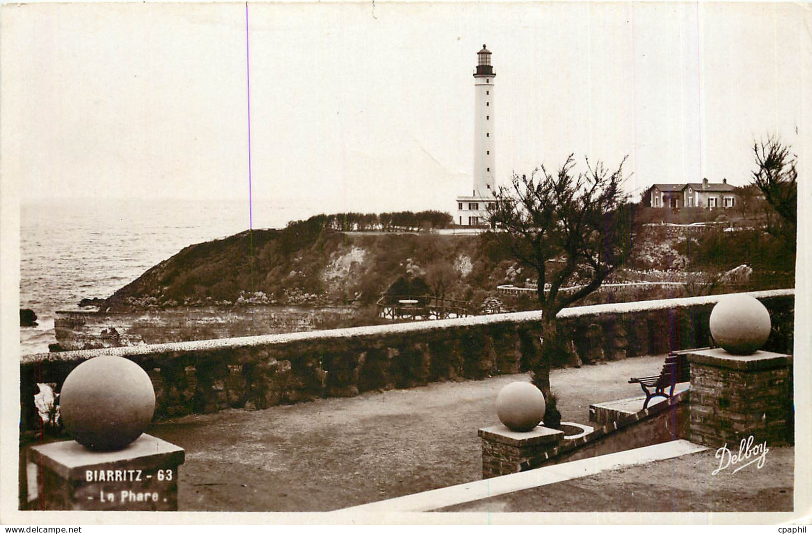 CPA Biarritz Le Phare