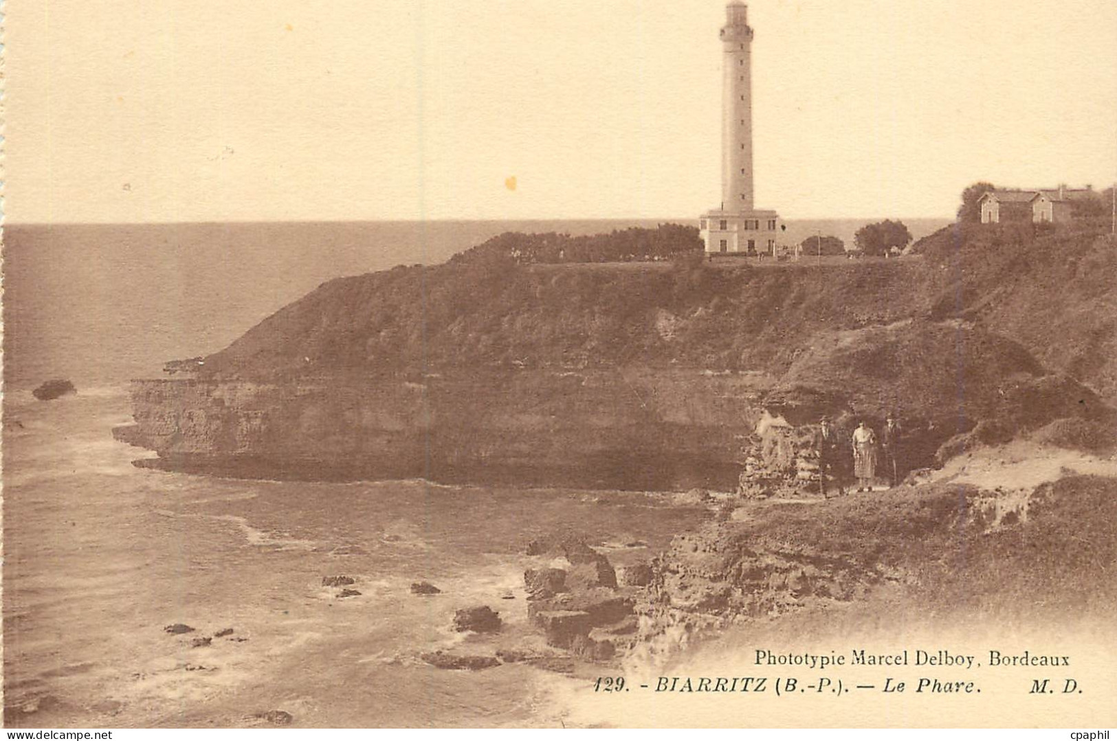 CPA Biarritz Le Phare
