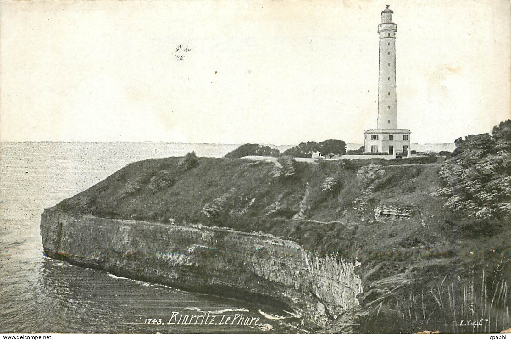 CPA Biarritz le phare