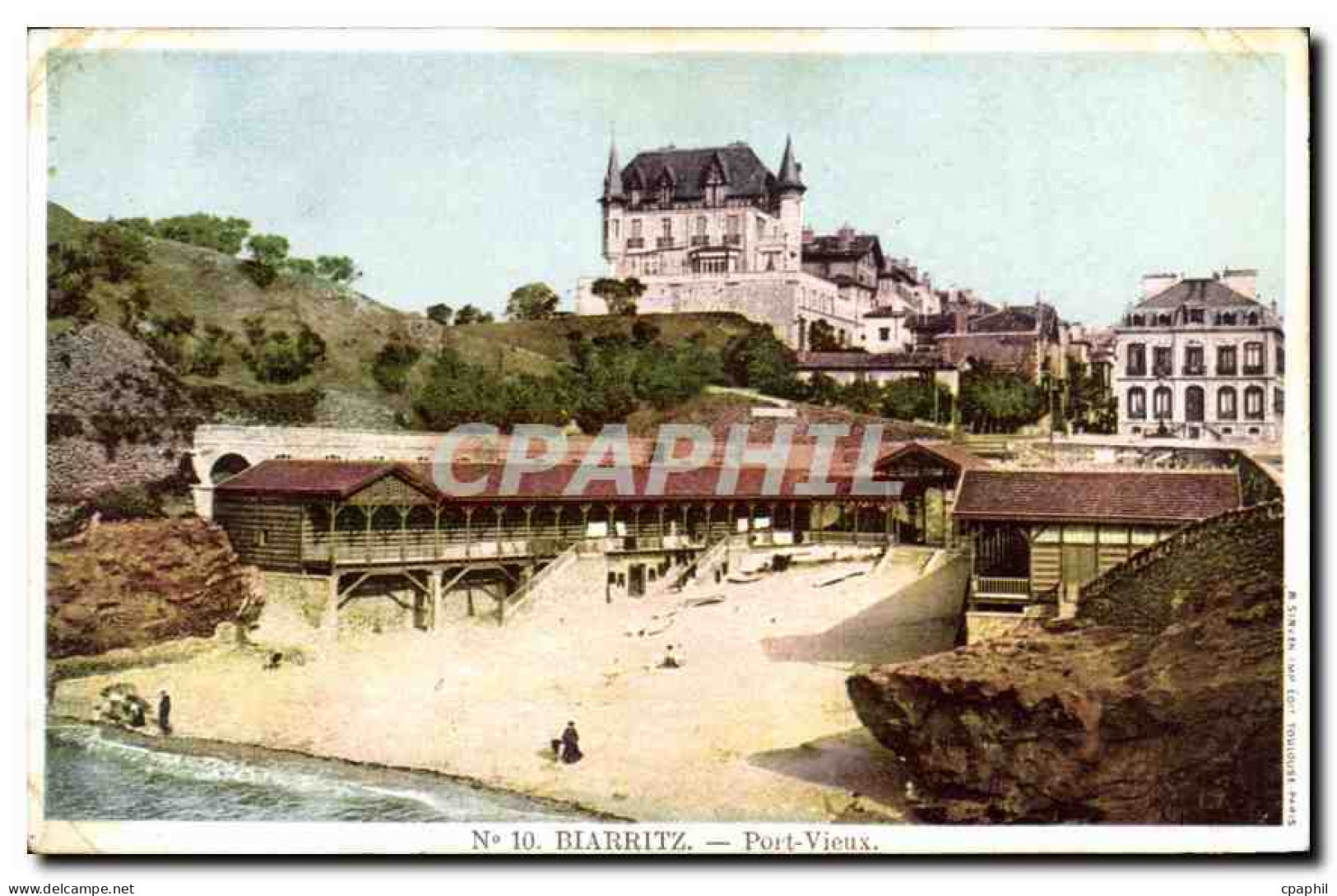 CPA Biarritz Port Vieux