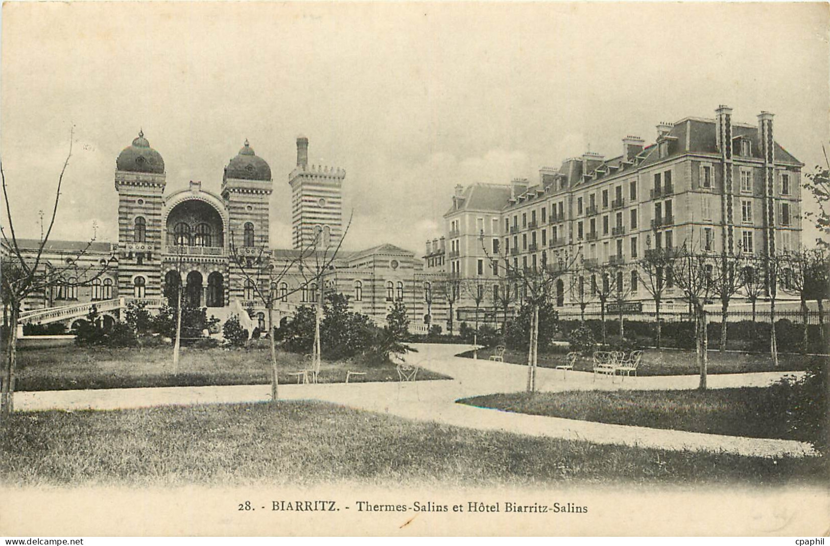 CPA Biarritz Thermes Salins et Hotel Biarritz Salins