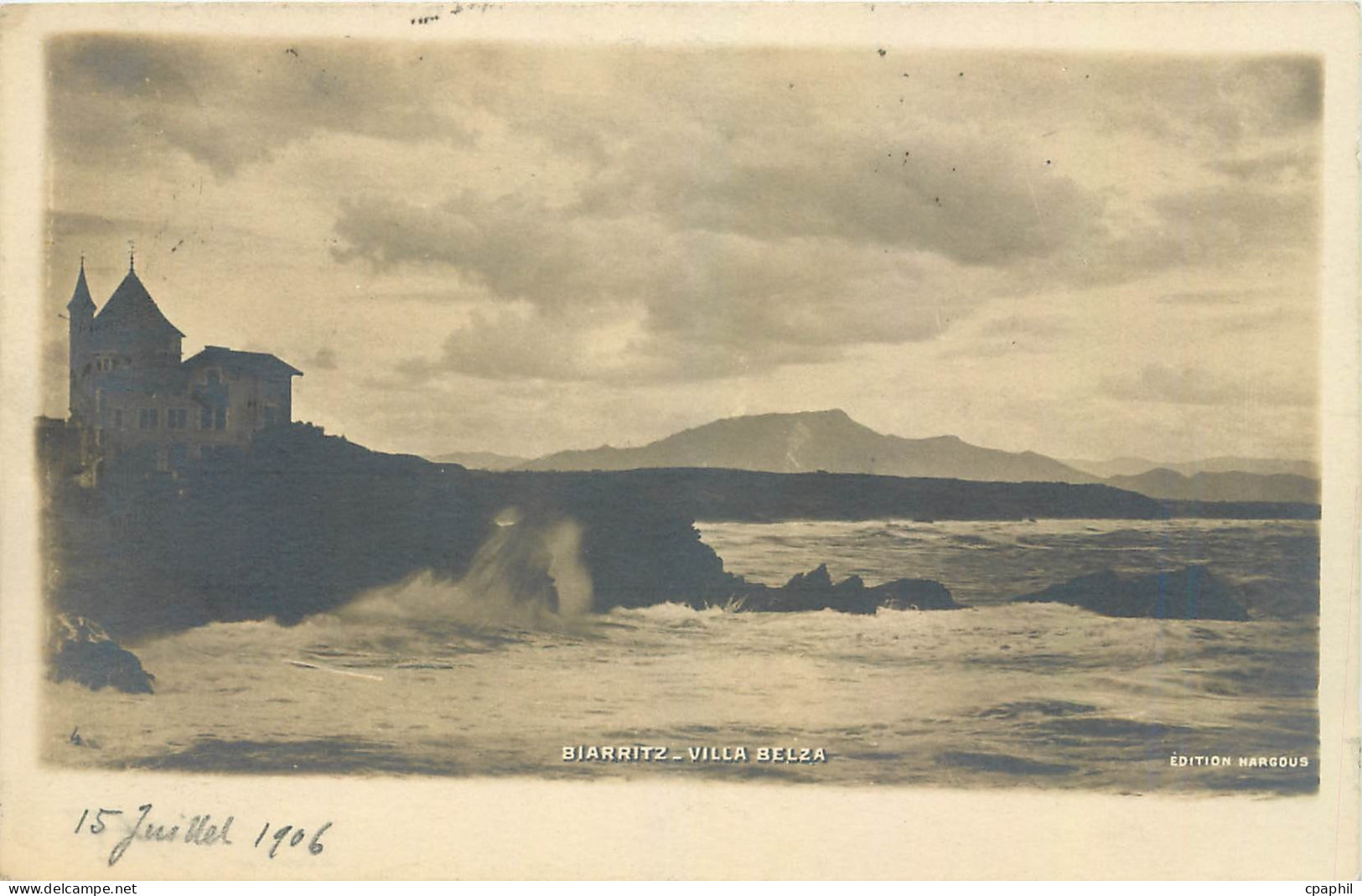 CPA Biarritz Villa Belza