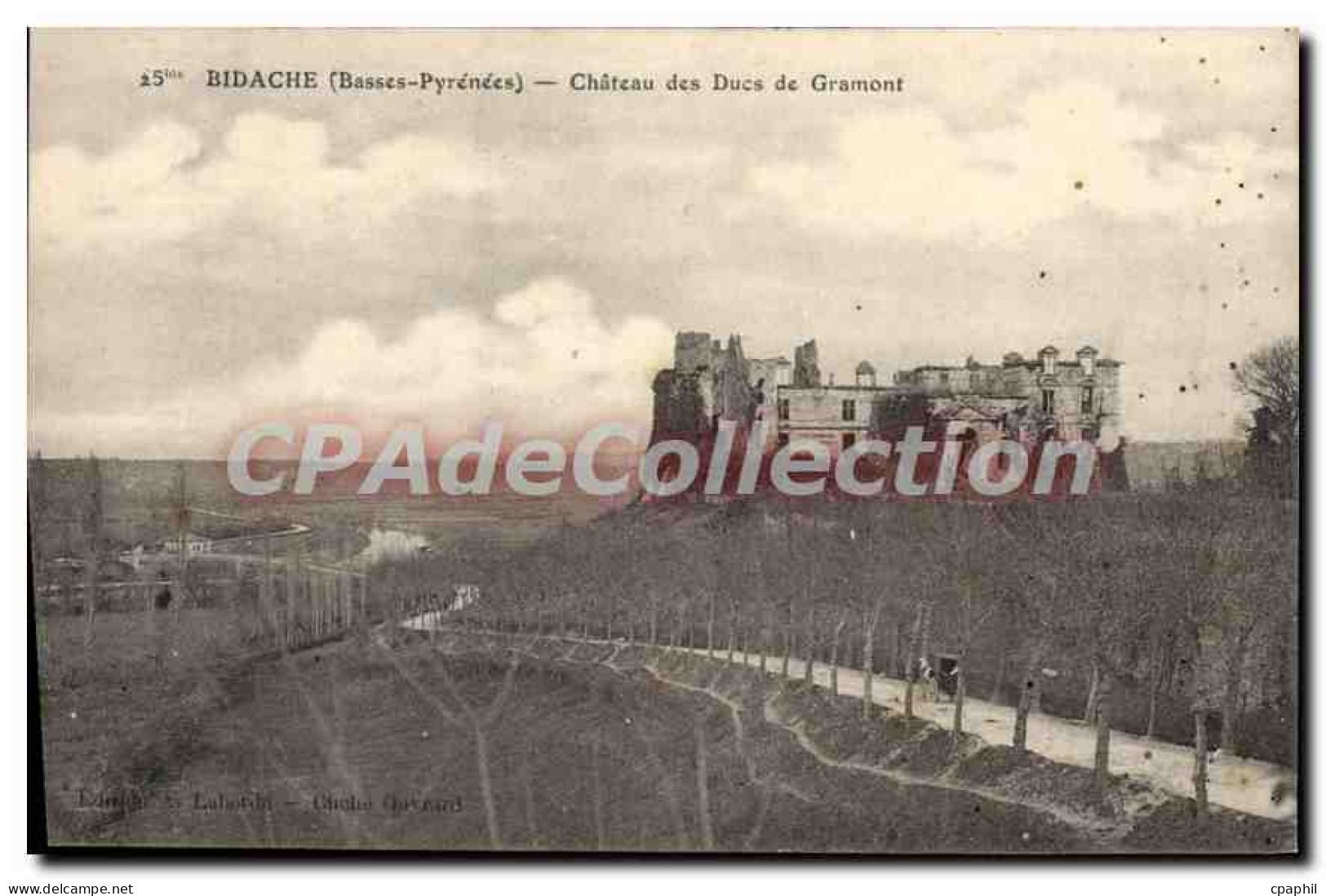 CPA Bidache Basses Pyrenees Chateau des Ducs de Gramont