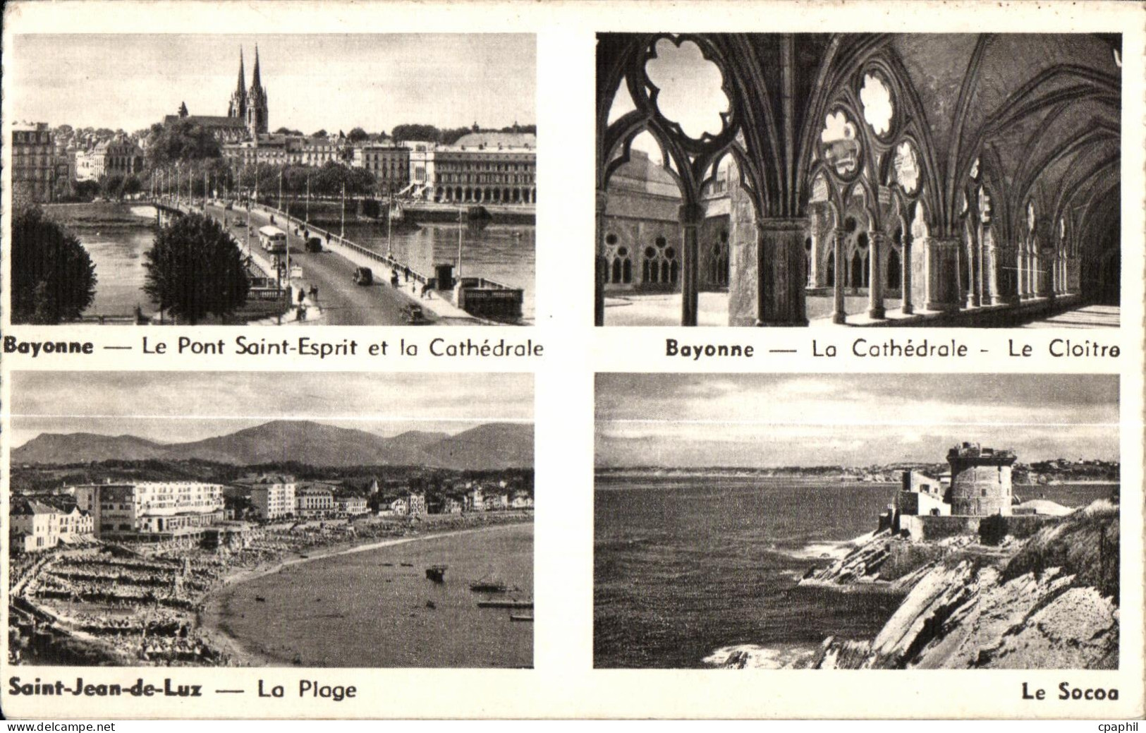CPA Bidart Guethary Saint Jean de Luz Hendaye