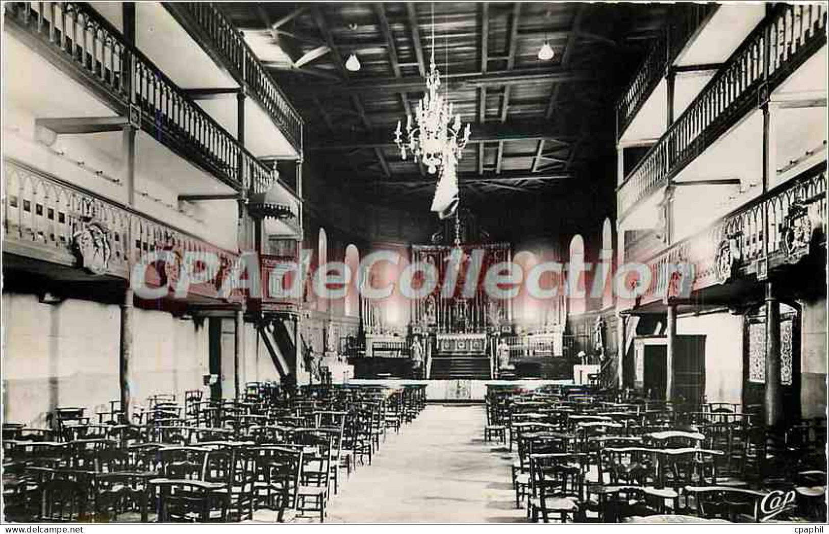 CPA Bidart Interieur de l'Eglise