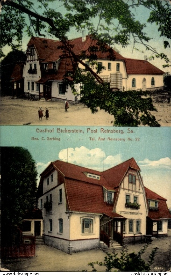 CPA Bieberstein Reinsberg in Sachsen, Gasthof Bieberstein